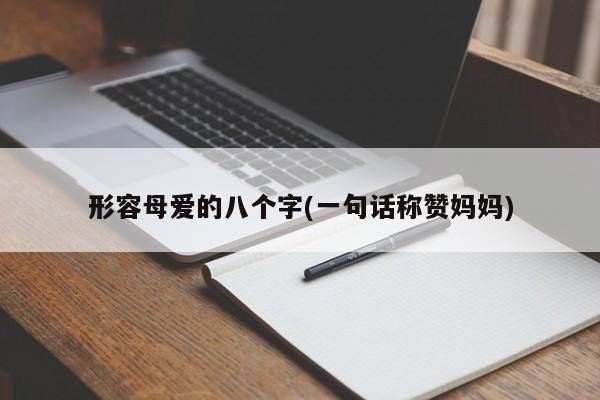 形容母爱的八个字(一句话称赞妈妈)